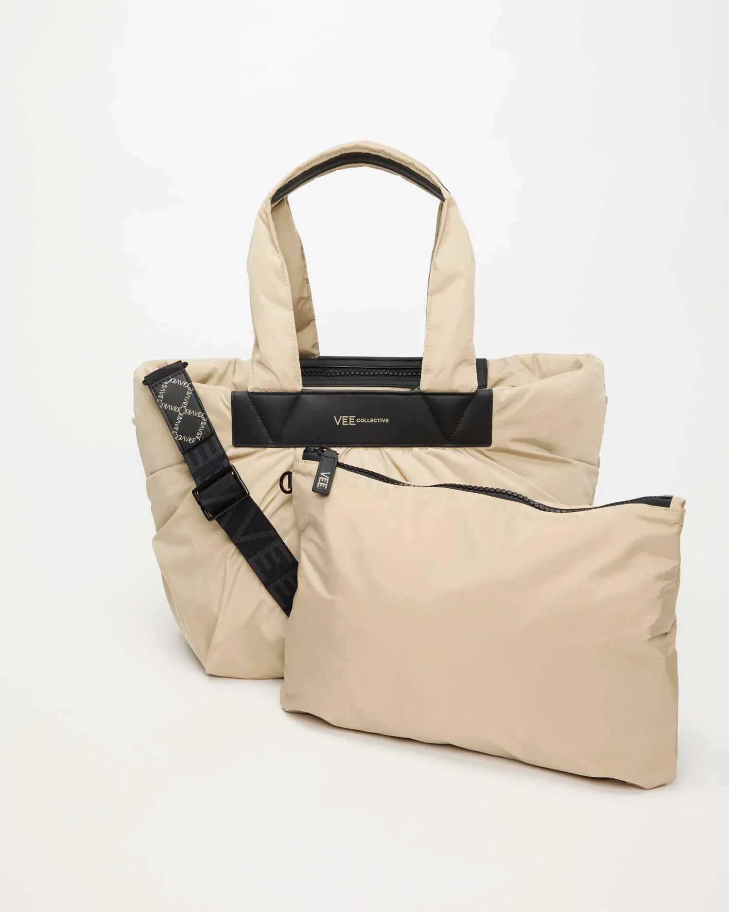 Caba Tote Medium Beige - Image 6