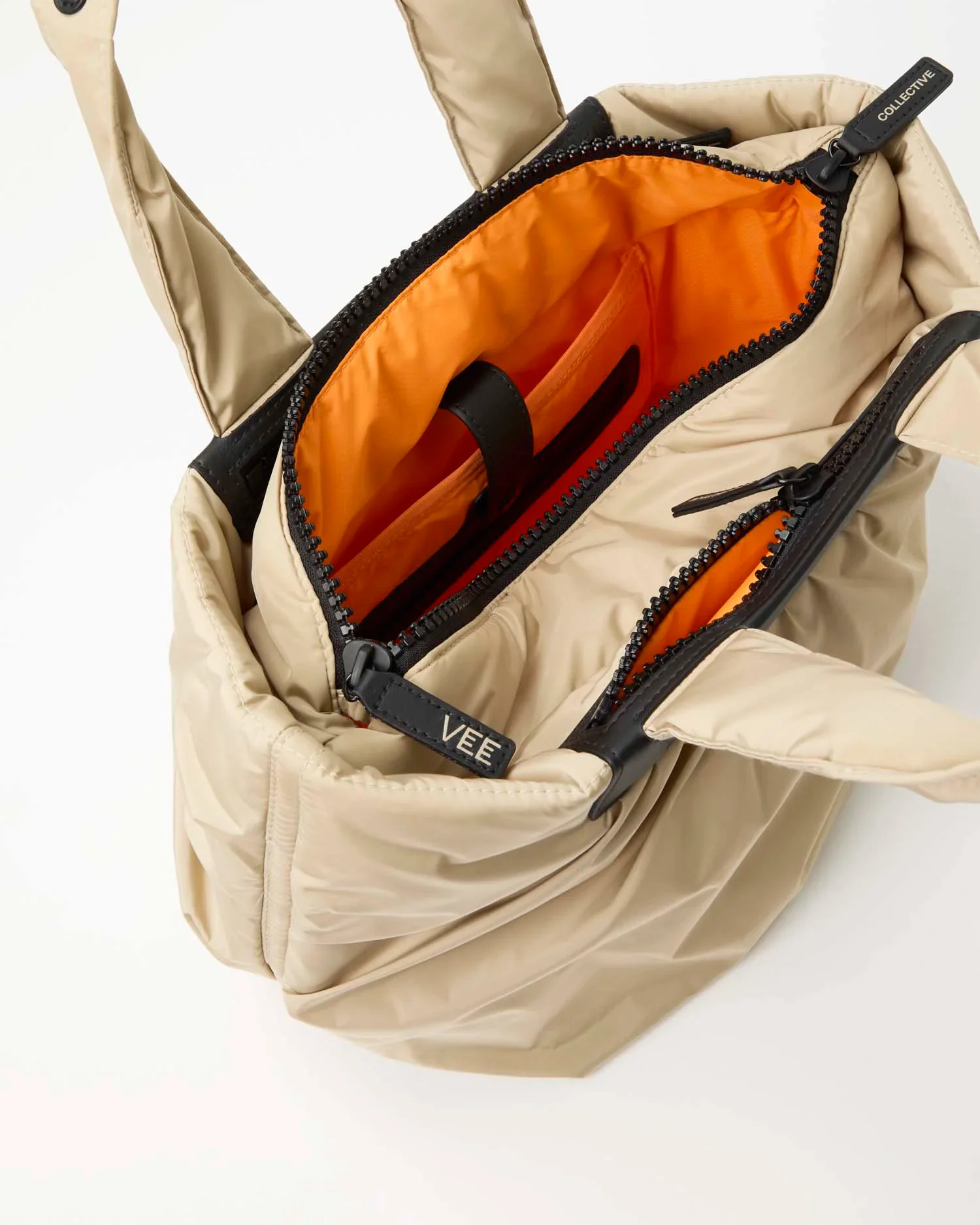 Caba Tote Small Beige - Image 5