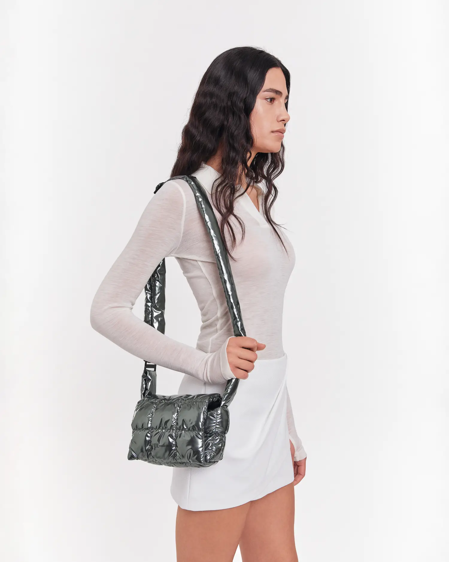 Porter Messenger Mini Gadget Grey - Image 5