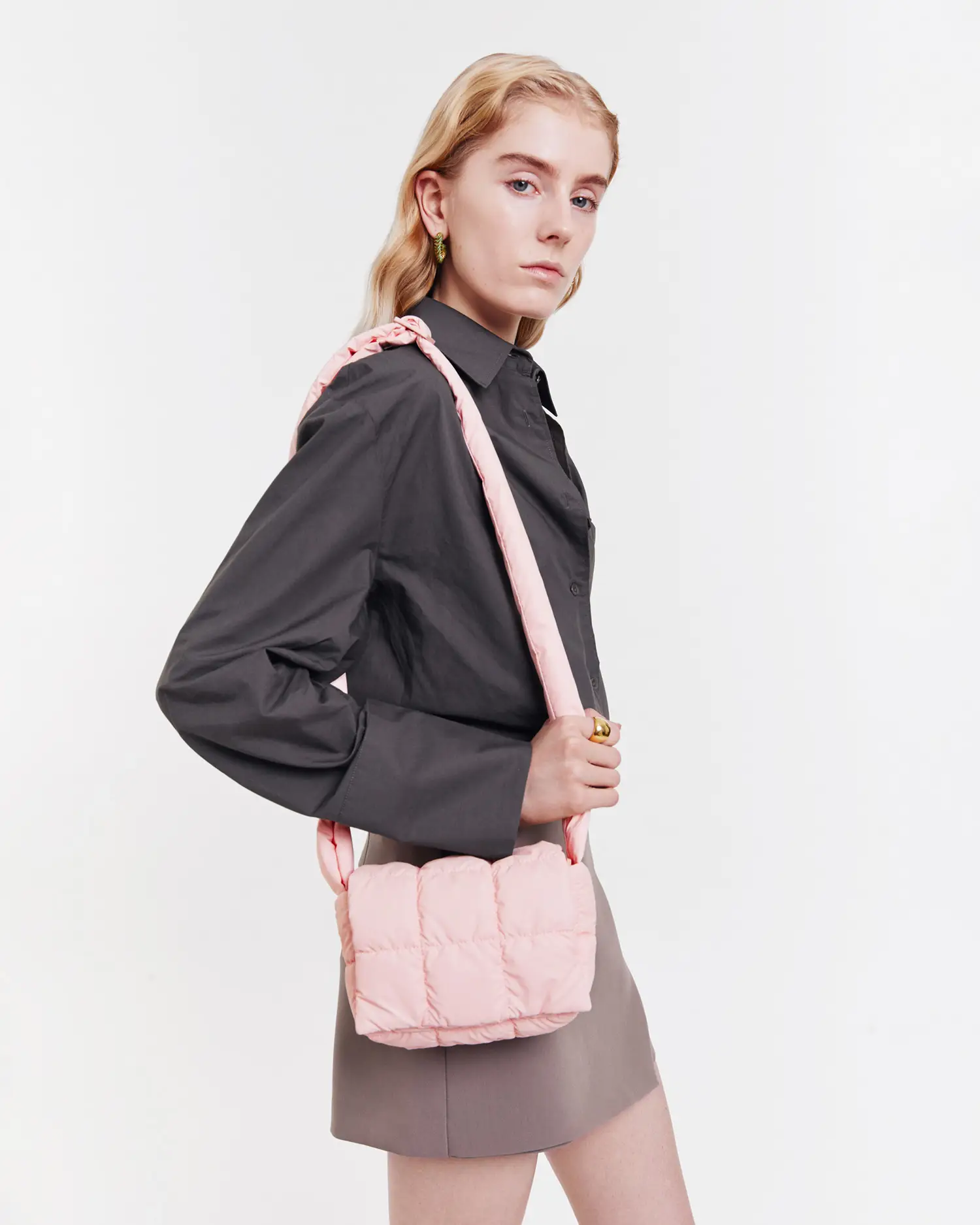 Porter Messenger Mini Seashell Pink - Image 5
