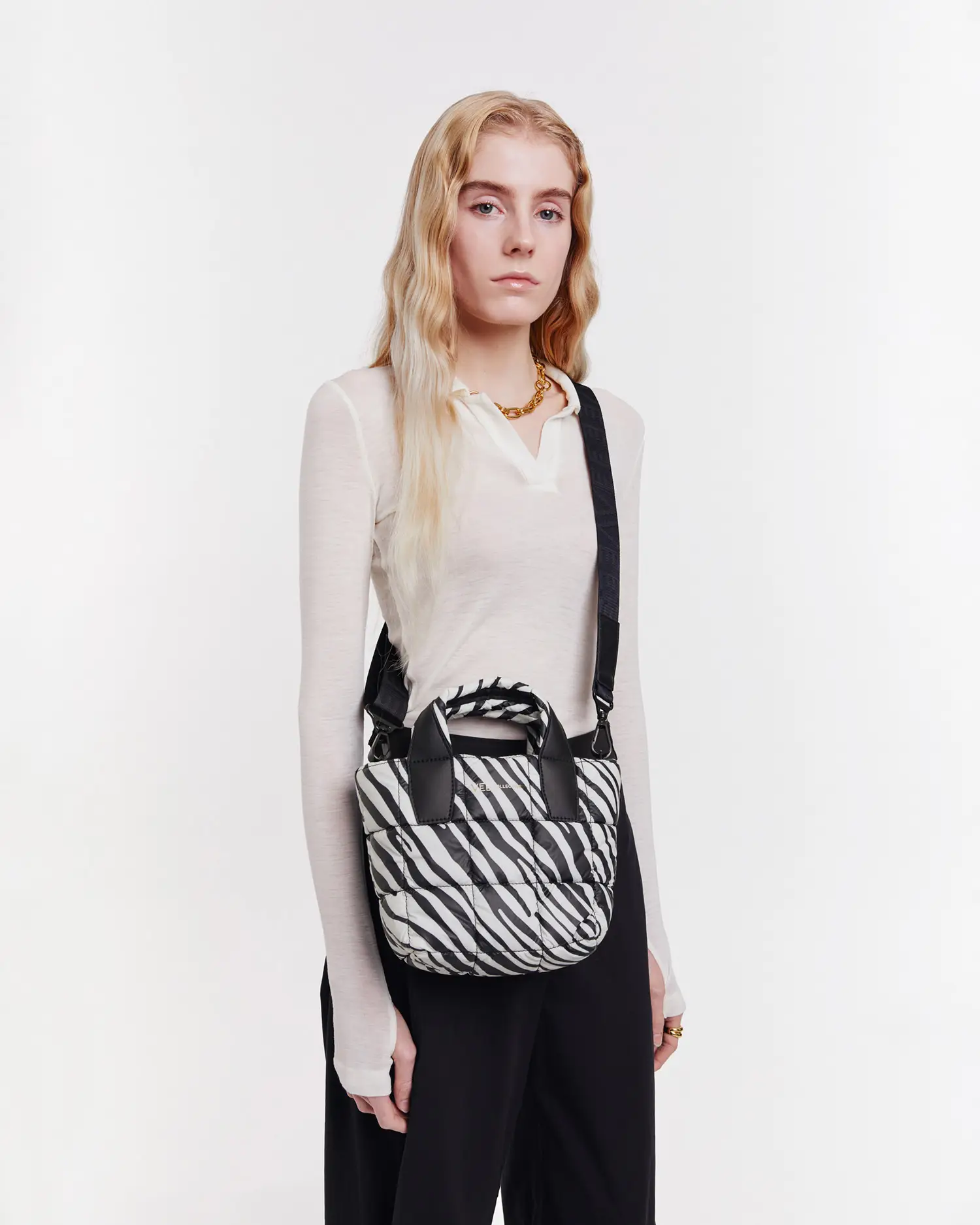 Porter Tote Mini Zebra - Image 6