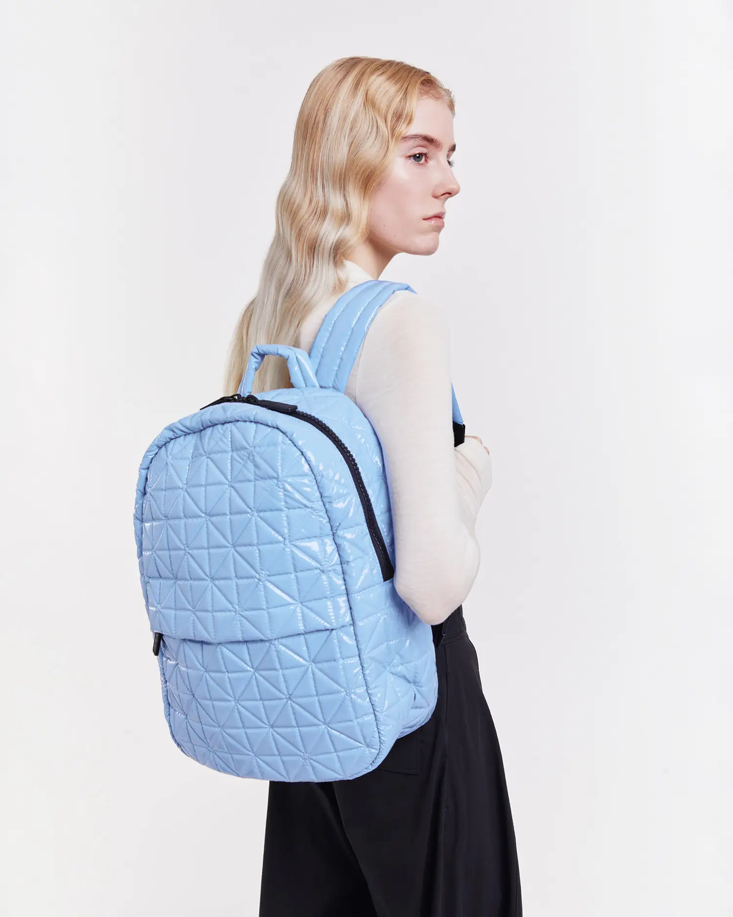 Vee Backpack Cerulean Vinyl - Image 5